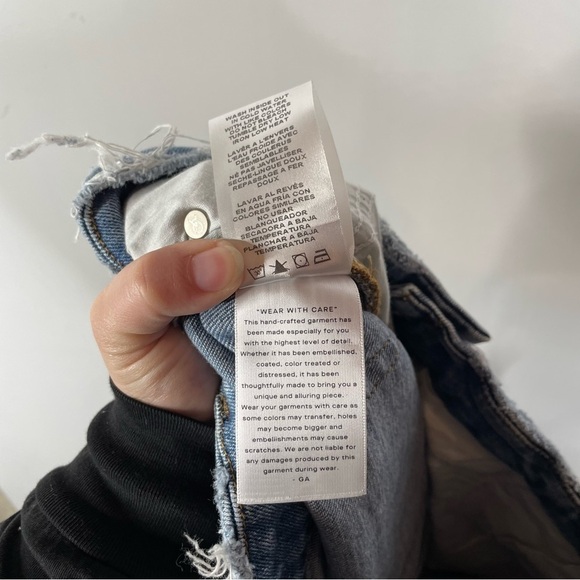 Good American Good Classic Boot Cut Jeans Size 15 - Picture 11 of 11